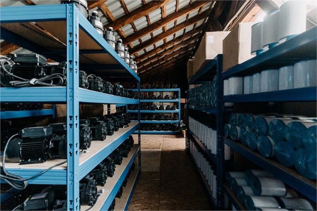 MITAC Whirlpool Ersatztteillager