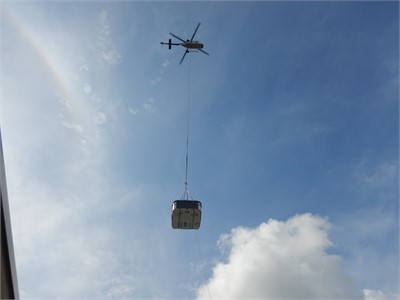 Spezialarbeiten Helikopter
