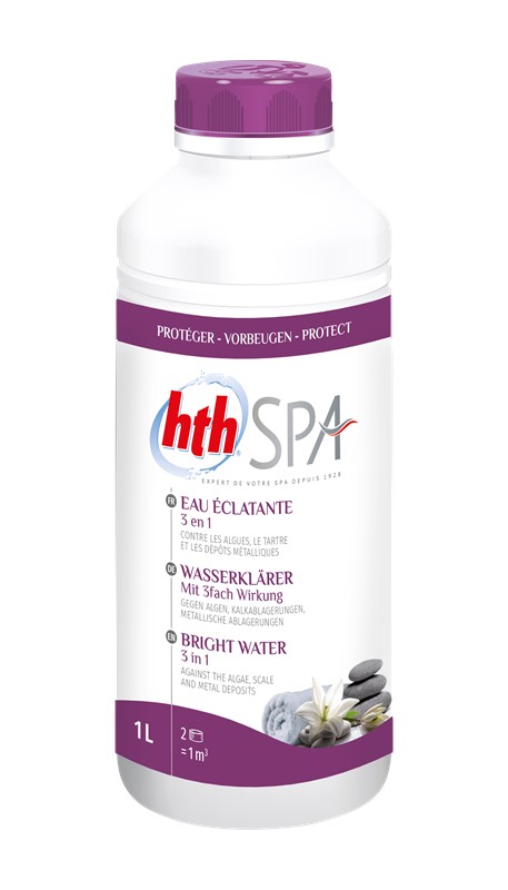 hth Spa Wasserklärer mit 3-fach Wirkung 1L
